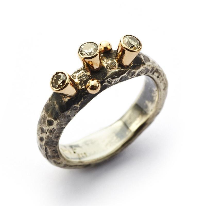 Antik Triple Ring - Størrelse 52