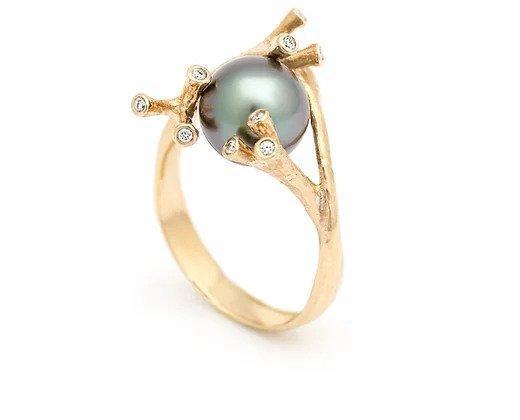 Per Borup Changeling Kviste Ring - 911rx 14kt 55