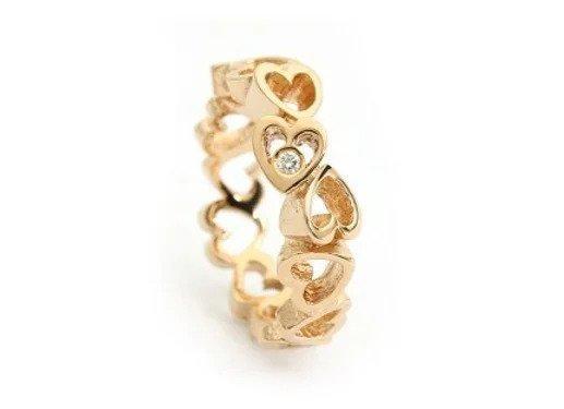 Per Borup Åbn Dit Hjerte Ring - 14 Kt 002 Ct 54