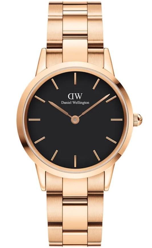 Daniel Wellington Iconic Link 32mm Sort Ur til Dame