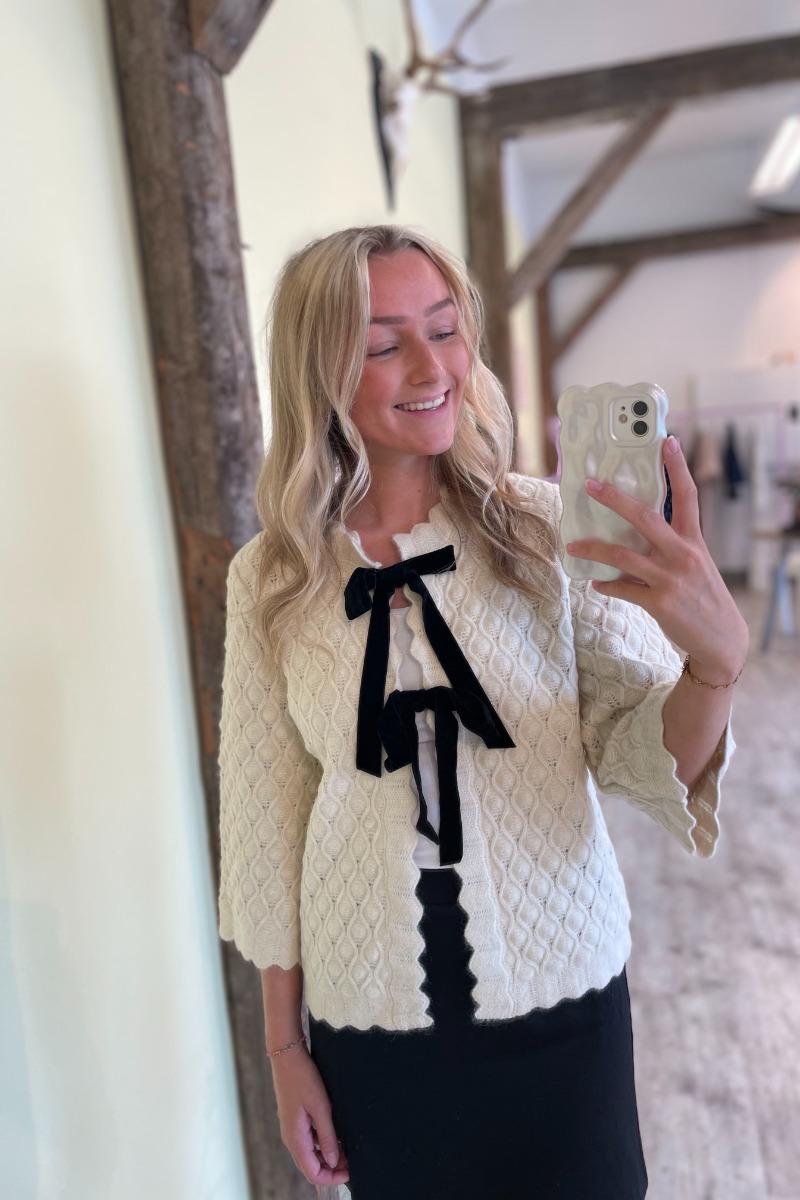 Yas - Cardigan - Yas Egsa 34 Knit Cardigan S - Birch
