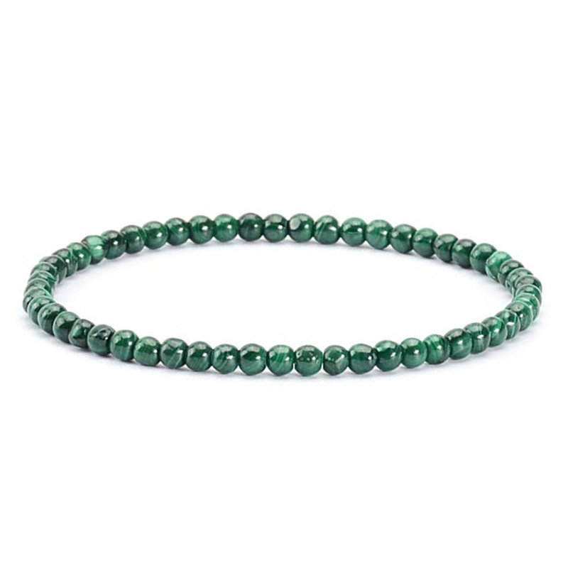 Armbånd Malakit - 4mm